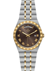 TUDOR Royal with 41mm Steel Case and Yellow Gold Bezel