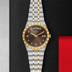TUDOR Royal with 41mm Steel Case and Diamond-set Dial