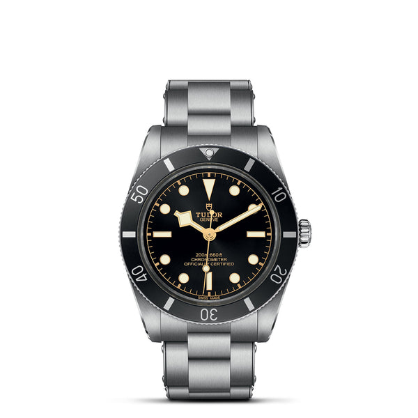 Tudor Black Bay 54, 37mm, Black Dial and Bezel, Bracelet, M79000N