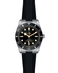 TUDOR Black Bay 54 with 37mm Steel Case and Black Rubber Strap