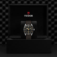TUDOR Black Bay 58 with 39mm Steel Case and Brown Leather Strap