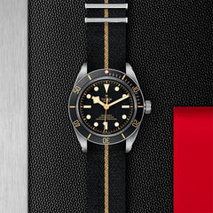 TUDOR Black Bay 58 with 39mm Steel Case and Fabric Strap