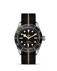 TUDOR Black Bay 58 with 39mm Steel Case and Fabric Strap