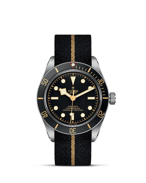 TUDOR Black Bay 58 with 39mm Steel Case and Fabric Strap
