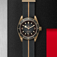 TUDOR Black Bay Bronze with 43mm Bronze Case and Fabric Strap