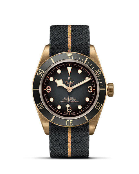 TUDOR Black Bay Bronze with 43mm Bronze Case and Fabric Strap