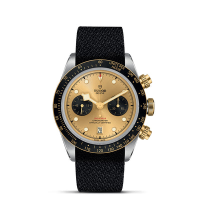 TUDOR Black Bay Chrono S&G with 41mm Steel Case and Black Fabric Strap - Tudor product