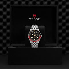 TUDOR Black Bay 58 GMT Black and Burgundy Bezel with Five Link Bracelet