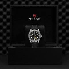 TUDOR Black Bay Pro with 39mm Steel Case and Hybrid Rubber And Leather Strap