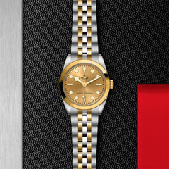 TUDOR Black Bay 31 S&G with 31mm Steel Case and Steel And Yellow Gold Bracelet