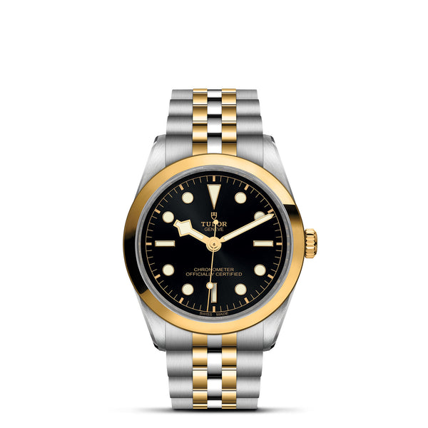TUDOR Black Bay 36 S&G with 36mm Steel Case and Steel And Yellow Gold Bracelet