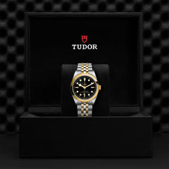 TUDOR Black Bay 36 S&G with 36mm Steel Case and Steel And Yellow Gold Bracelet