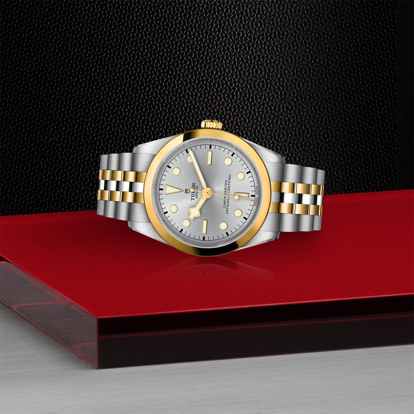 TUDOR Black Bay 36 S&G with 36mm Steel Case and Steel And Yellow Gold Bracelet
