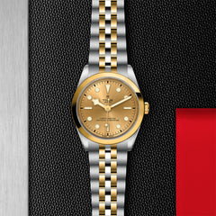 TUDOR Black Bay 36 S&G with 36mm Steel Case and Steel And Yellow Gold Bracelet