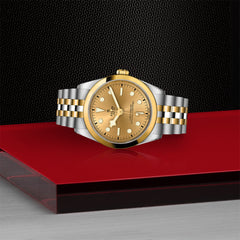 TUDOR Black Bay 36 S&G with 36mm Steel Case and Steel And Yellow Gold Bracelet