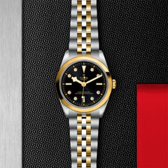 TUDOR Black Bay 36 S&G with 36mm Steel Case and Steel And Yellow Gold Bracelet