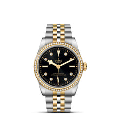 TUDOR Black Bay 36 S&G with 36mm Steel Case and Steel And Yellow Gold Bracelet