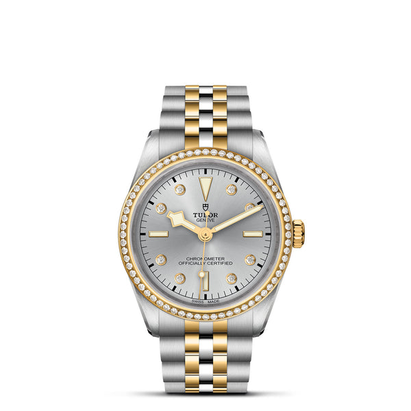 TUDOR Black Bay 36 S&G with 36mm Steel Case and Steel And Yellow Gold Bracelet