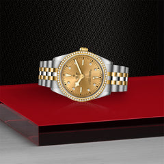 TUDOR Black Bay 36 S&G with 36mm Steel Case and Steel And Yellow Gold Bracelet