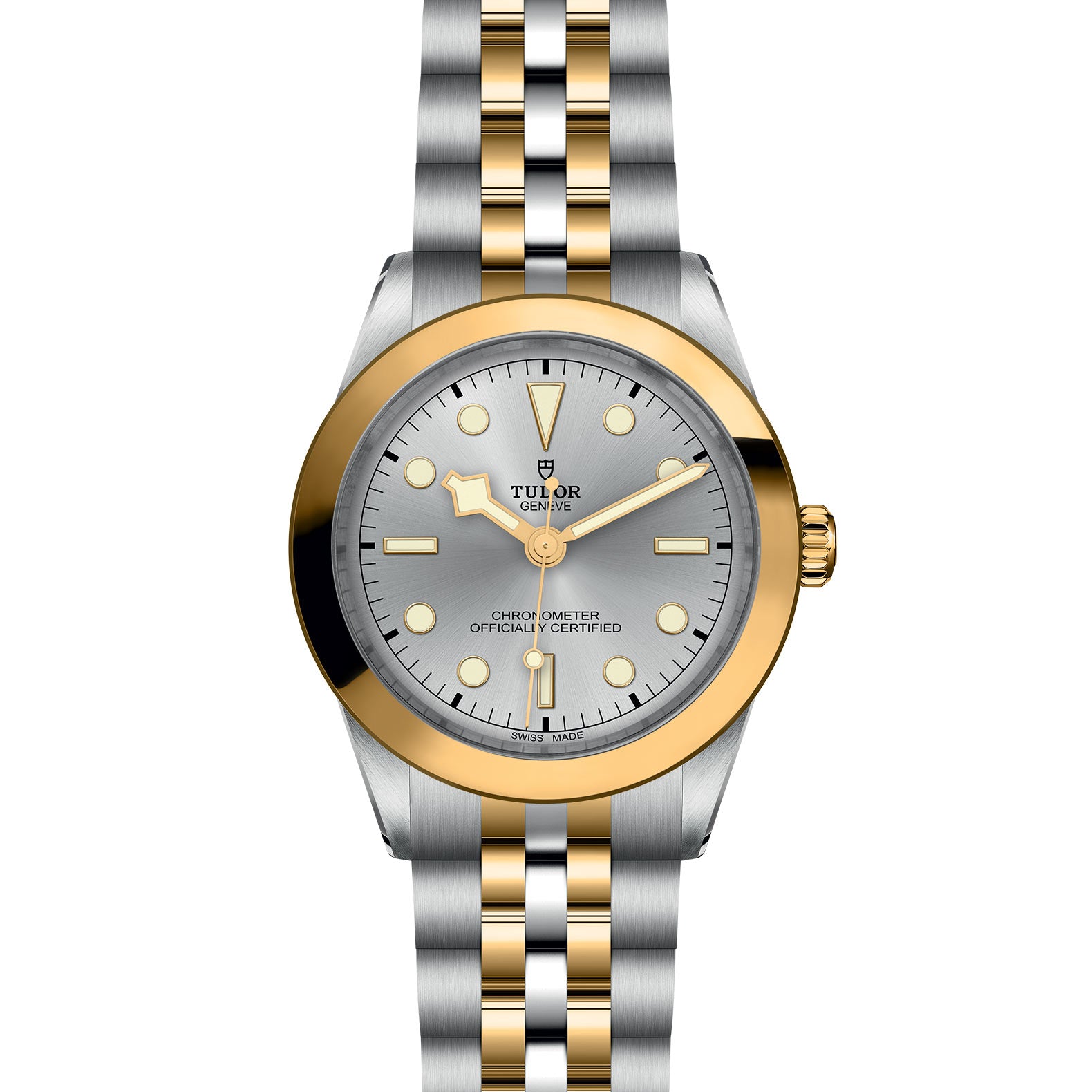 TUDOR Black Bay 39 S&G with 39mm Steel Case and Steel And Yellow Gold Bracelet