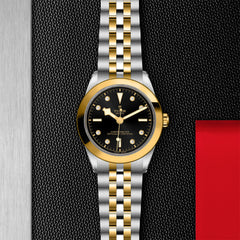 TUDOR Black Bay 39 S&G with 39mm Steel Case and Steel And Yellow Gold Bracelet