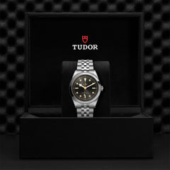 TUDOR Black Bay 41 with 41mm Steel Case and Steel Bracelet