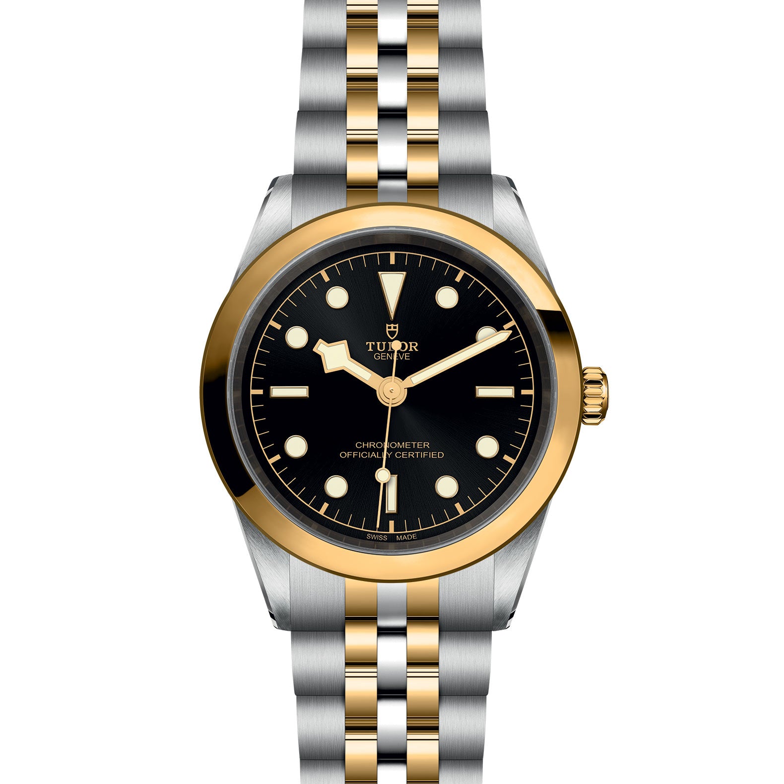 TUDOR Black Bay 41 S&G with 41mm Steel Case and Steel And Yellow Gold Bracelet