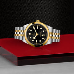 TUDOR Black Bay 41 S&G with 41mm Steel Case and Steel And Yellow Gold Bracelet