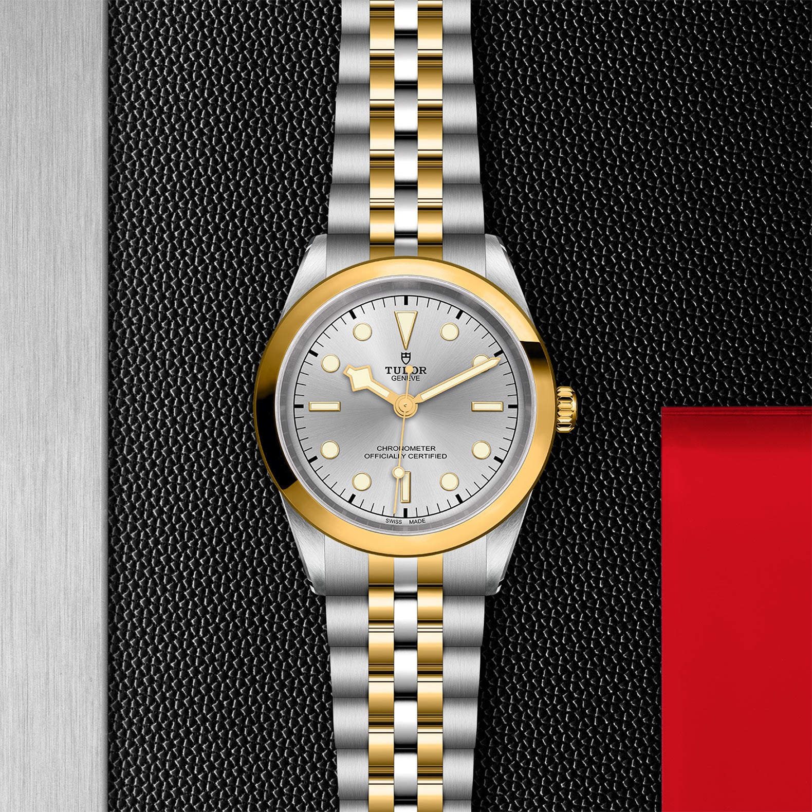 TUDOR Black Bay 41 S&G with 41mm Steel Case and Steel And Yellow Gold Bracelet