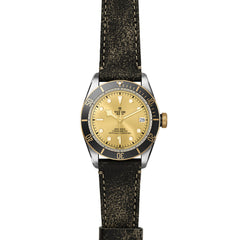 TUDOR Black Bay S&G with 41mm Steel Case and Aged Leather Strap