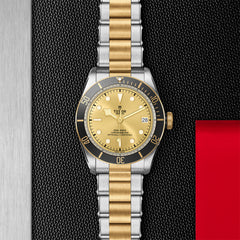 TUDOR Black Bay S&G with 41mm Steel Case and Steel And Yellow Gold Bracelet