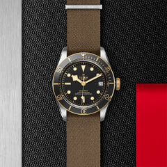 TUDOR Black Bay S&G with 41mm Steel Case and Fabric Strap