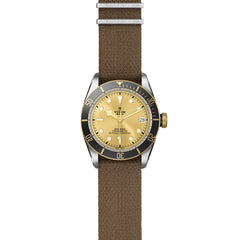 TUDOR Black Bay S&G with 41mm Steel Case and Fabric Strap