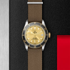 TUDOR Black Bay S&G with 41mm Steel Case and Fabric Strap