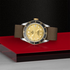 TUDOR Black Bay S&G with 41mm Steel Case and Fabric Strap