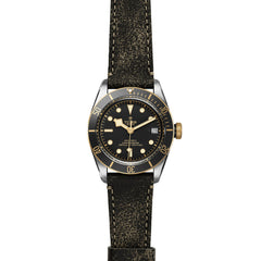 TUDOR Black Bay S&G with 41mm Steel Case and Aged Leather Strap