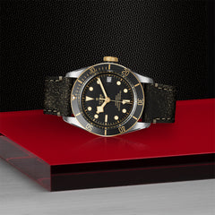 TUDOR Black Bay S&G with 41mm Steel Case and Aged Leather Strap