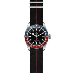TUDOR Black Bay GMT with 41mm Steel Case and Fabric Strap