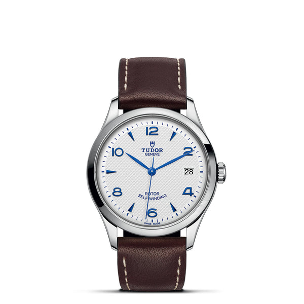 TUDOR 1926 with 36mm Steel Case and Opaline And Blue Dial