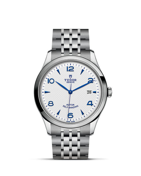 TUDOR 1926 with 41mm Steel Case and Opaline And Blue Dial
