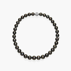 Mikimoto Black South Sea Pearl Necklace