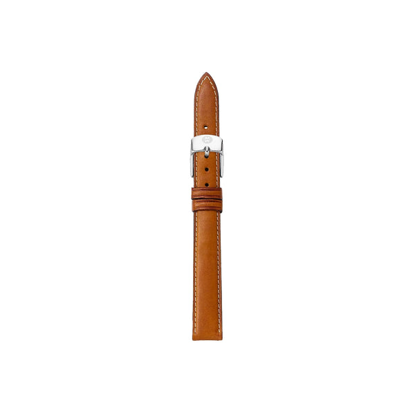 Michele 14mm Saddle Calfskin Watch Strap