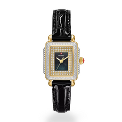Michele Deco Madison Mini Diamond Pavé Dial Watch