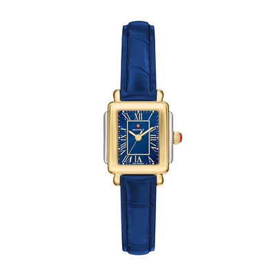 Michele Deco Madison Mini Navy Mother-of-Pearl Watch - Michele product