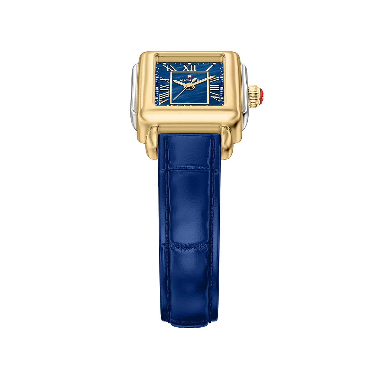 Michele Deco Madison Mini Navy Mother-of-Pearl Watch