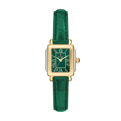 Michele Deco Madison Mini Lush Green Mother-of-Pearl Watch - Michele product