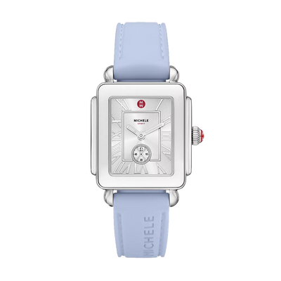 Michele Deco Sport Mid on Pastel Silicone Strap - Michele product