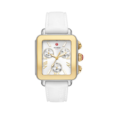 Michele Deco Sport Chronograph Two Tone Watch - Michele Watches product
