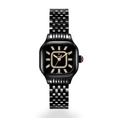 Michele Meggie Diamond Dial Black Watch