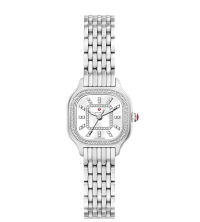 Michele Meggie Mini Diamond Stainless Steel Watch - Michele product